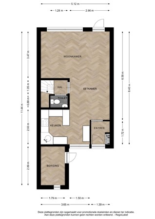 Floorplan - Libel 26, 7423 HG Deventer